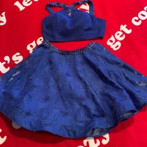 Short two piece dress